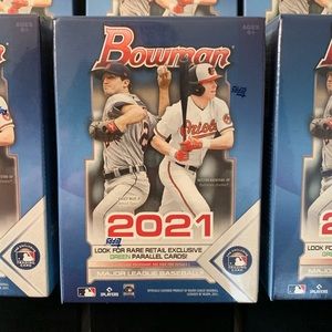 2021 New MLB Baseball Bowman Blaster, Sealed,